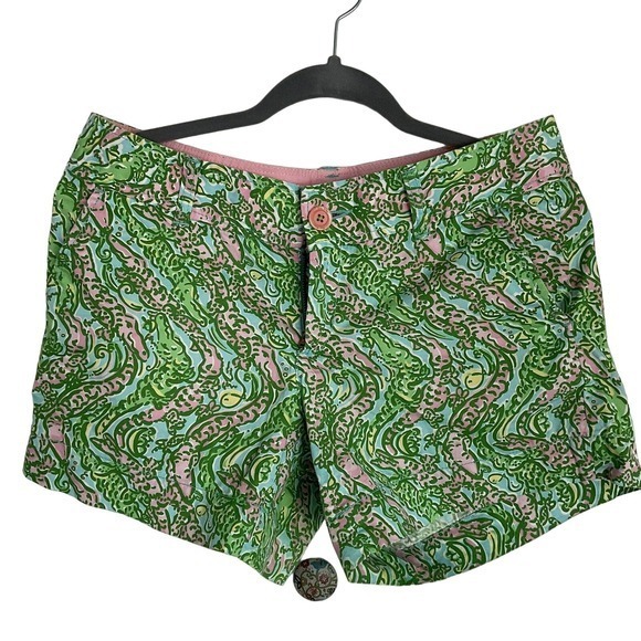 Lilly Pulitzer Pants - Lilly‎ Pulitzer Callahan Shorts Multi Sink Or Swim Size 4
